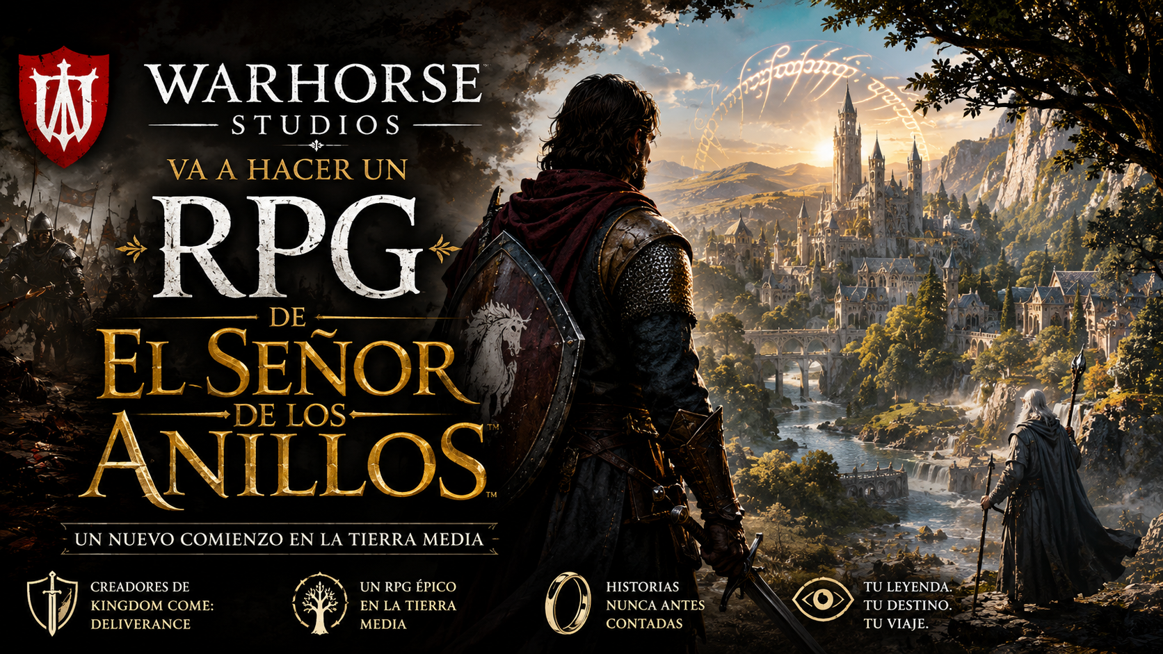 Warhorse Studios va a hacer un RPG de El Señor de los&nbsp;Anillos