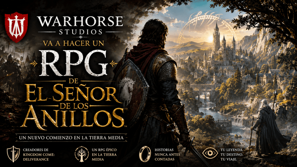 Warhorse Studios va a hacer un RPG de El Señor de los&nbsp;Anillos