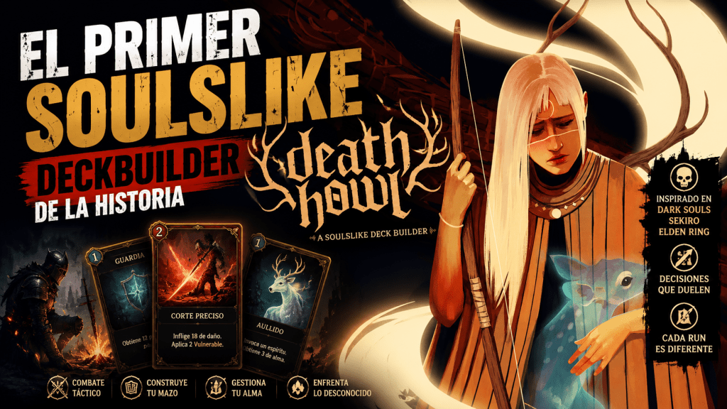 Death Howl: el primer soulslike deckbuilder de la&nbsp;historia