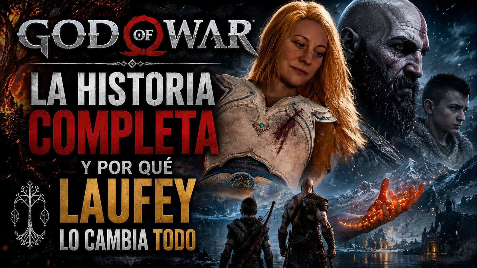God of War: la historia completa de Kratos y por qué Laufey lo cambia&nbsp;TODO