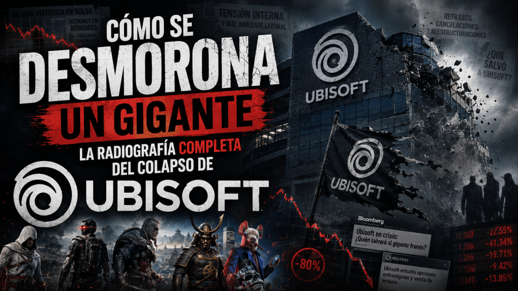 Cómo se desmorona un gigante: la radiografía completa del colapso de&nbsp;Ubisoft
