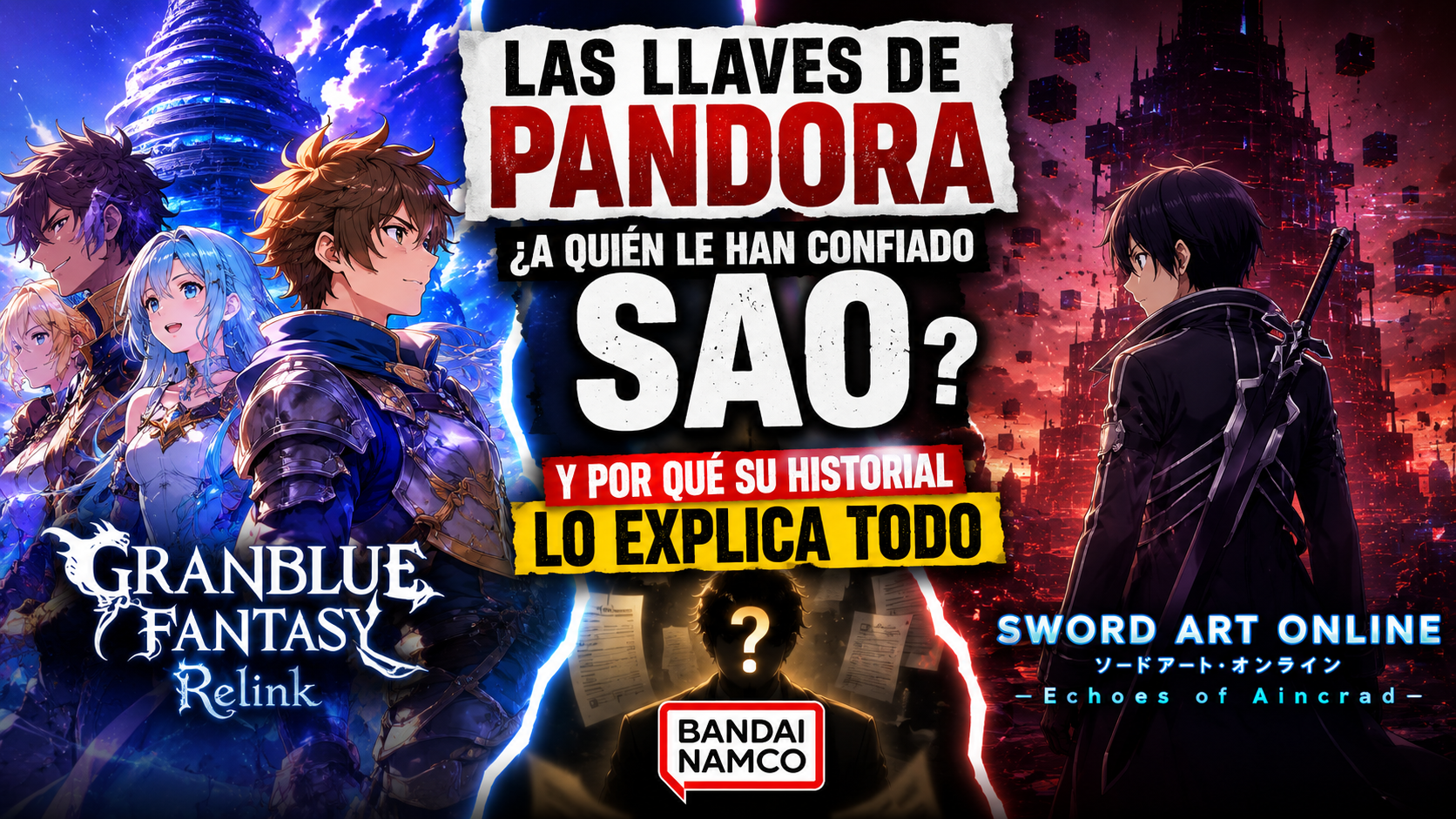 Las llaves de Pandora: quién es el estudio al que Bandai le ha confiado SAO (y por qué su historial lo explica&nbsp;TODO)