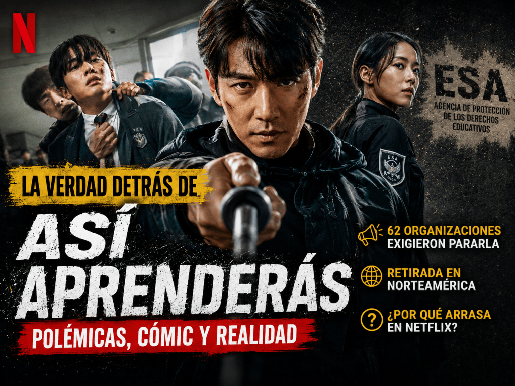 La serie más polémica del año triunfa en Netflix: qué esconde «Así&nbsp;aprenderás»