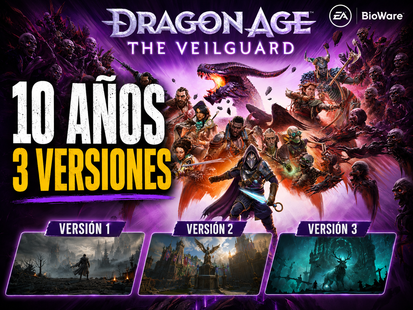 Dragon Age: diez años, tres versiones y una culpa que nunca llegó a los&nbsp;despachos
