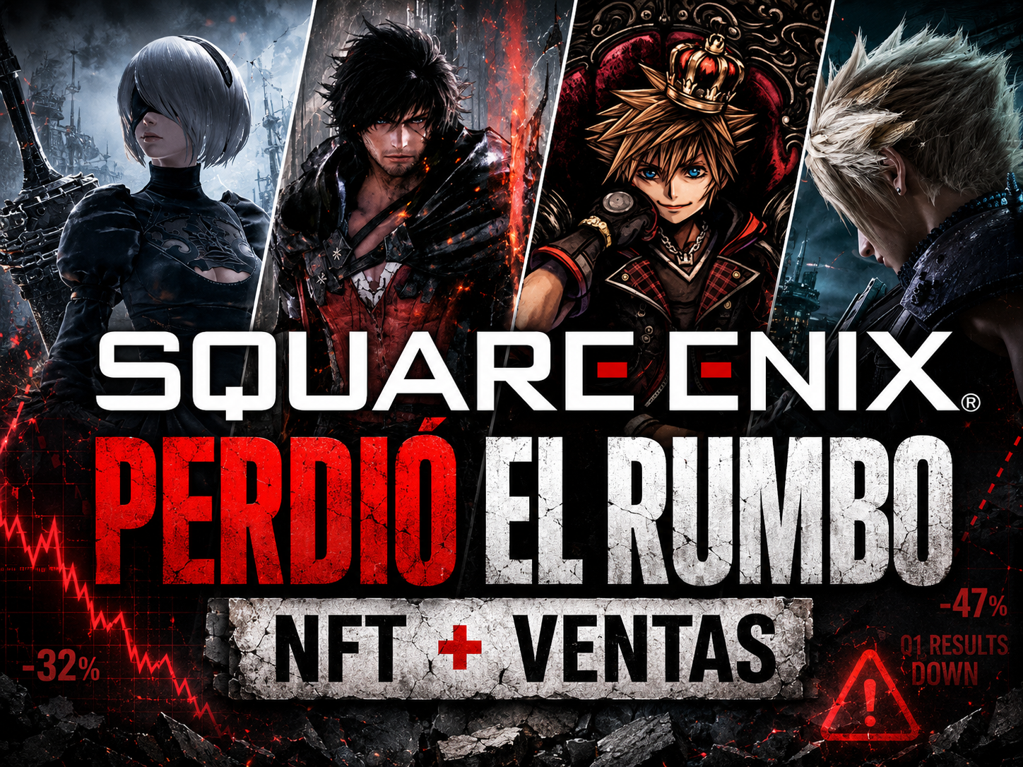 Square Enix contra su propio legado: la década en que la casa del RPG perdió el&nbsp;rumbo